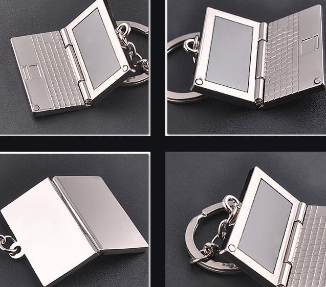 Foldable laptop keychain, Custom Your Novelty Keychains