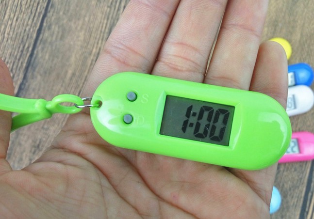 digital keychain watch