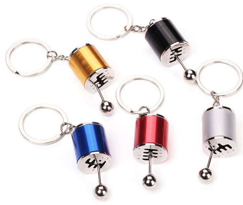 Car manual gear lever keychain, Custom Your Metal Keychains