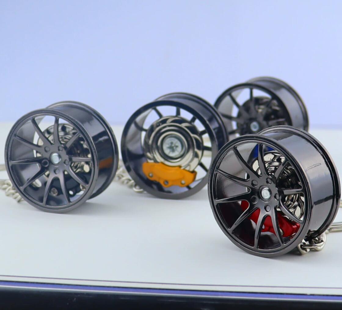 Reasons for the Popularity of Car Metal Wheel Keychains