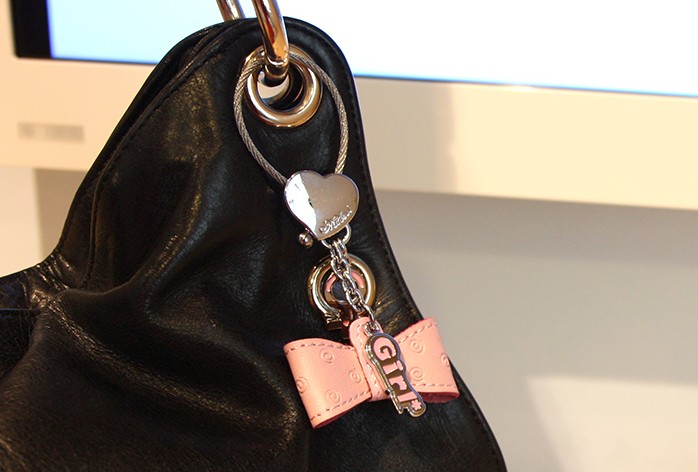 Creative couple leather keychains