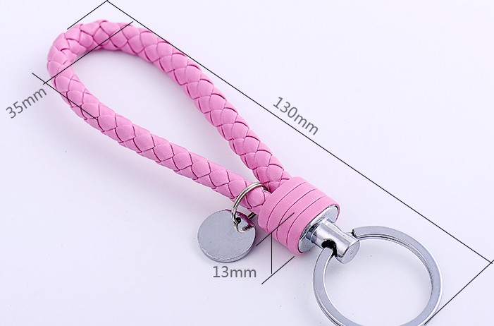 Braided rope classic keychain
