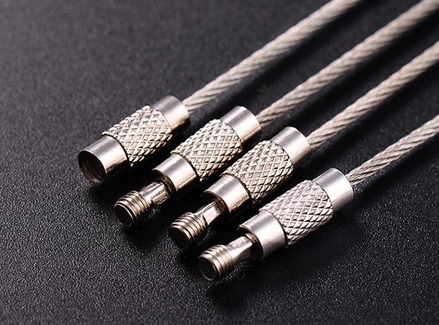 Stainless steel keychain's ring