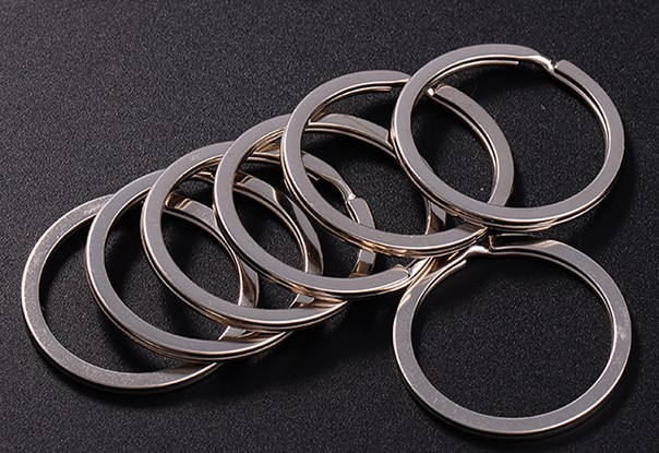 Stainless steel keychain's ring