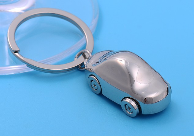 Zinc alloy car keychain