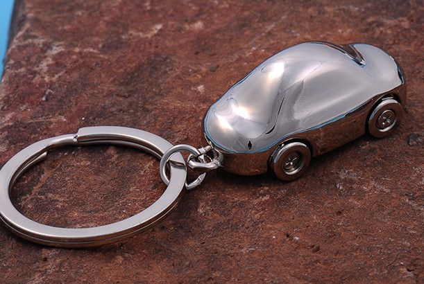 Zinc alloy car keychain