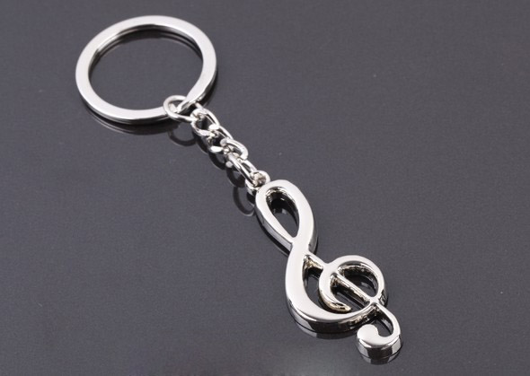 Musical Symbol keychain