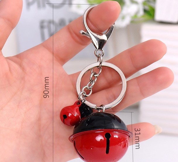 Fight color bell keychain