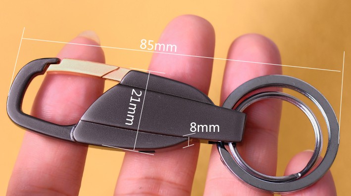 Classic alloy keychain