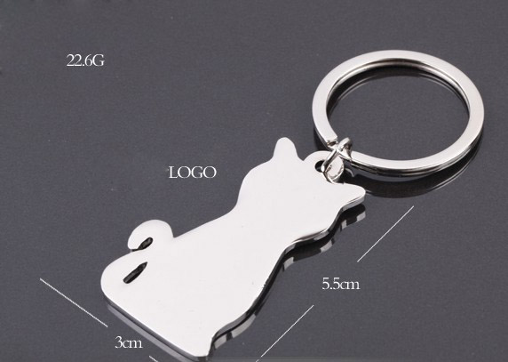 Best of luck cat keychain