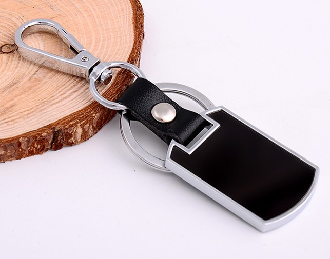 Stainless steel tag classic keychain