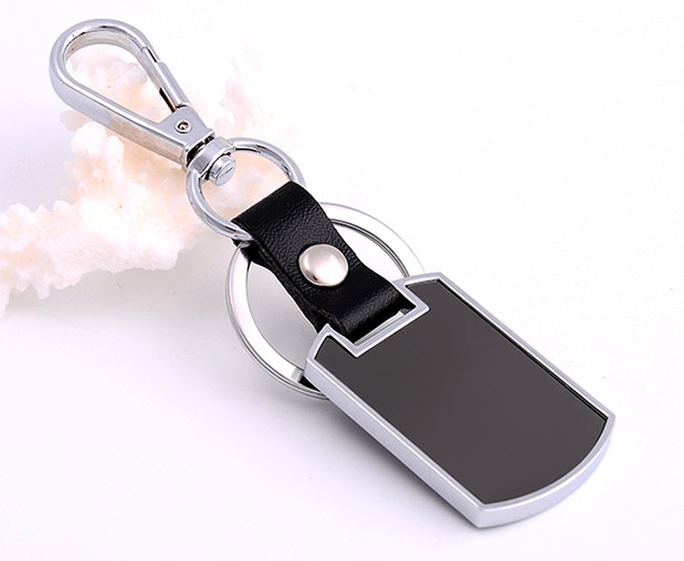 Stainless steel tag classic keychain