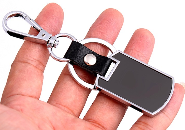 Stainless steel tag classic keychain