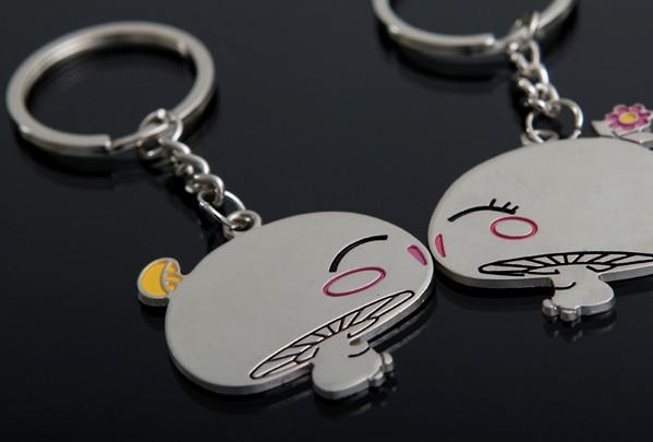 Mushrooms lovers keychains