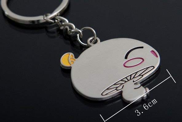 Mushrooms lovers keychains