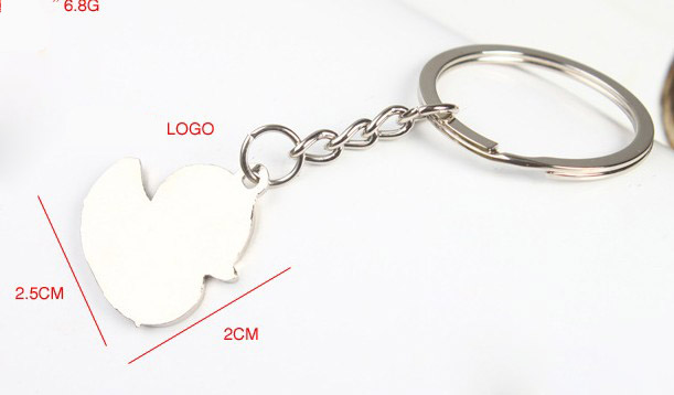 Yellow duck keychain