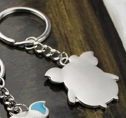 Couple pigs keychains