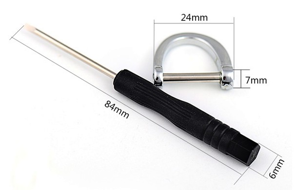 Stirrup buckle keychain accessories