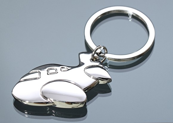 Mini aircraft keychain