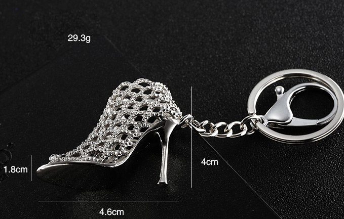 Mesh sandals keychain