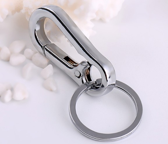 Alloy carabiner keychain