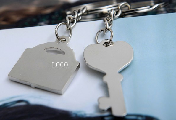 Four Leaf Clover couple keychains