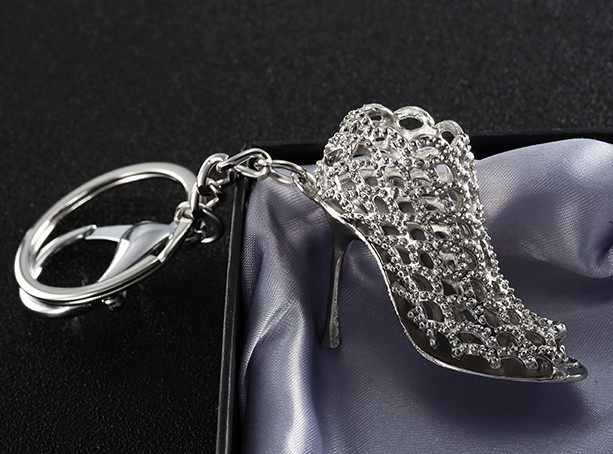 Mesh sandals keychain