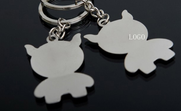 Cartoon couple keychains