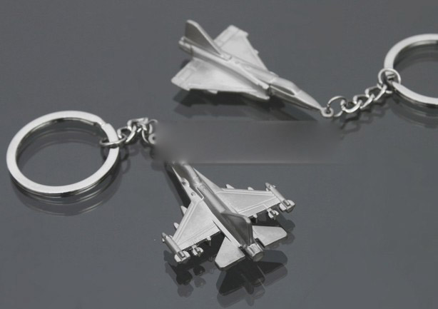 Fighter model keychain