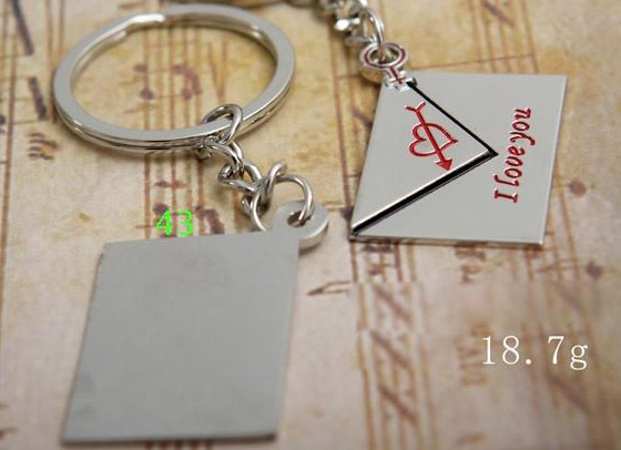 Love's Letter couple keychains
