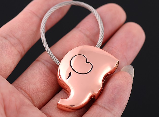 Luck elephants lovers keychains