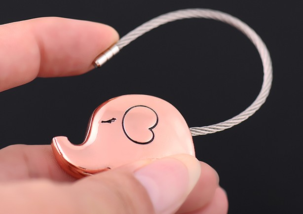 Luck elephants lovers keychains