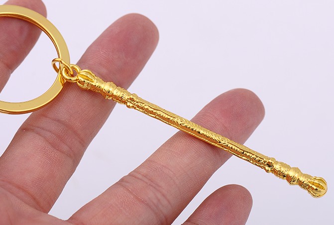 golden cudgel keychain