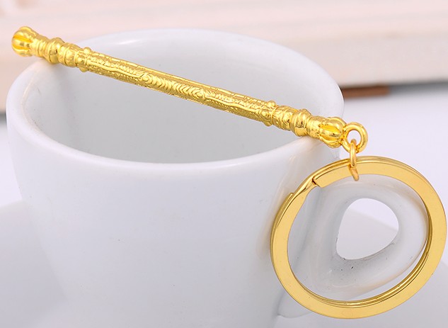 golden cudgel keychain