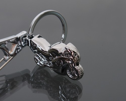 cool motorcycle LED keychain