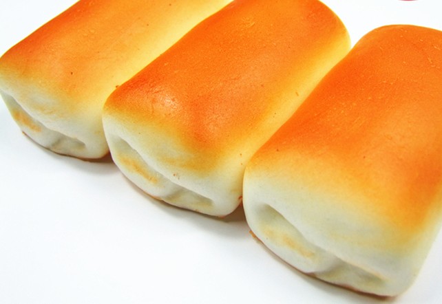 Rectangular bread keychain