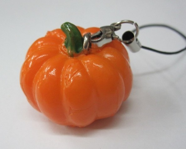Pumpkin keychain