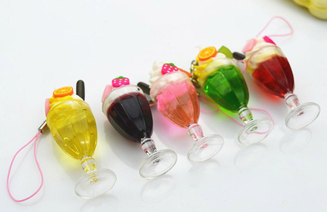 Mini ice cream keychain