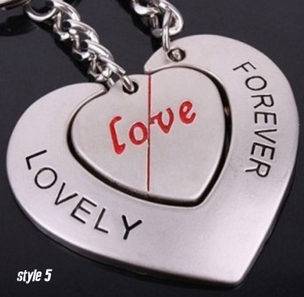 Creative Heart Couple keychains
