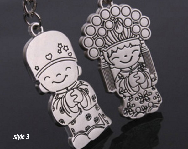 Creative Heart Couple keychains
