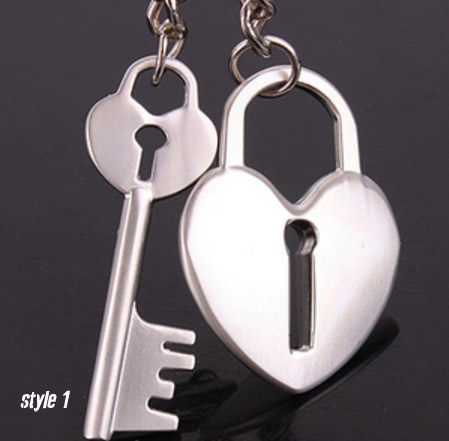 Open your heart Couple keychains