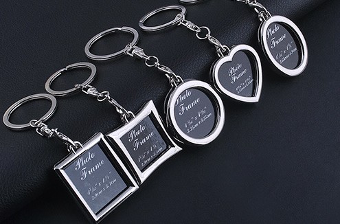 DIY photo frame keychain