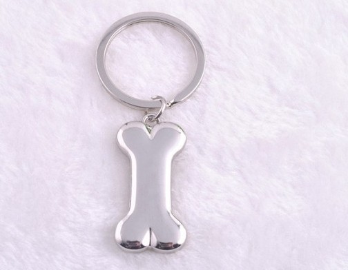 Alloy bones keychain