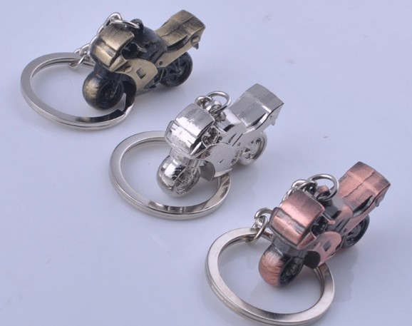 Motorcycle alloy keychain