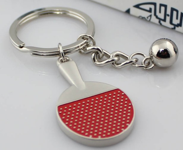 Table tennis keychain