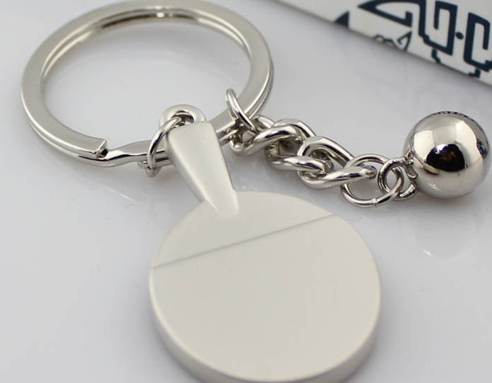 Table tennis keychain
