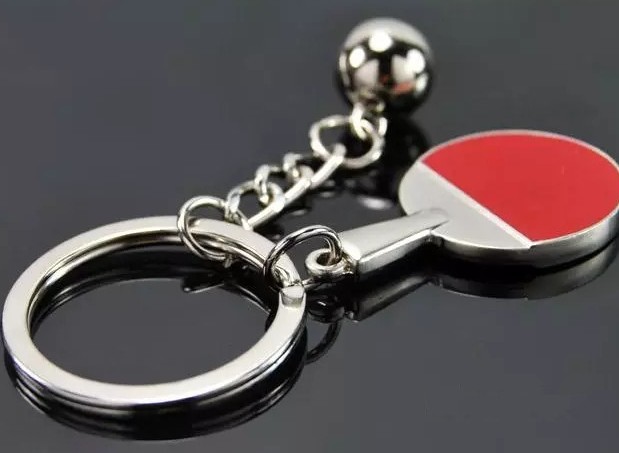 Table tennis keychain