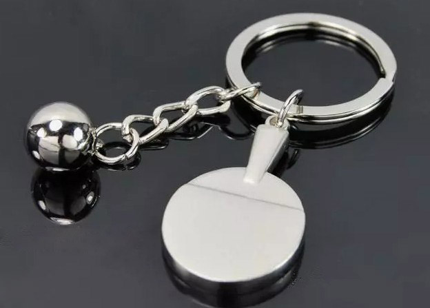 Table tennis keychain