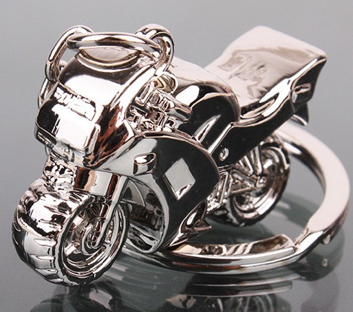 Motorcycle alloy keychain