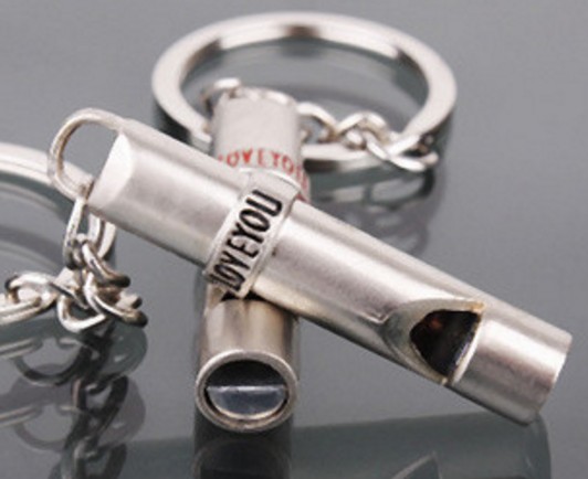Whistle Couple Keychains